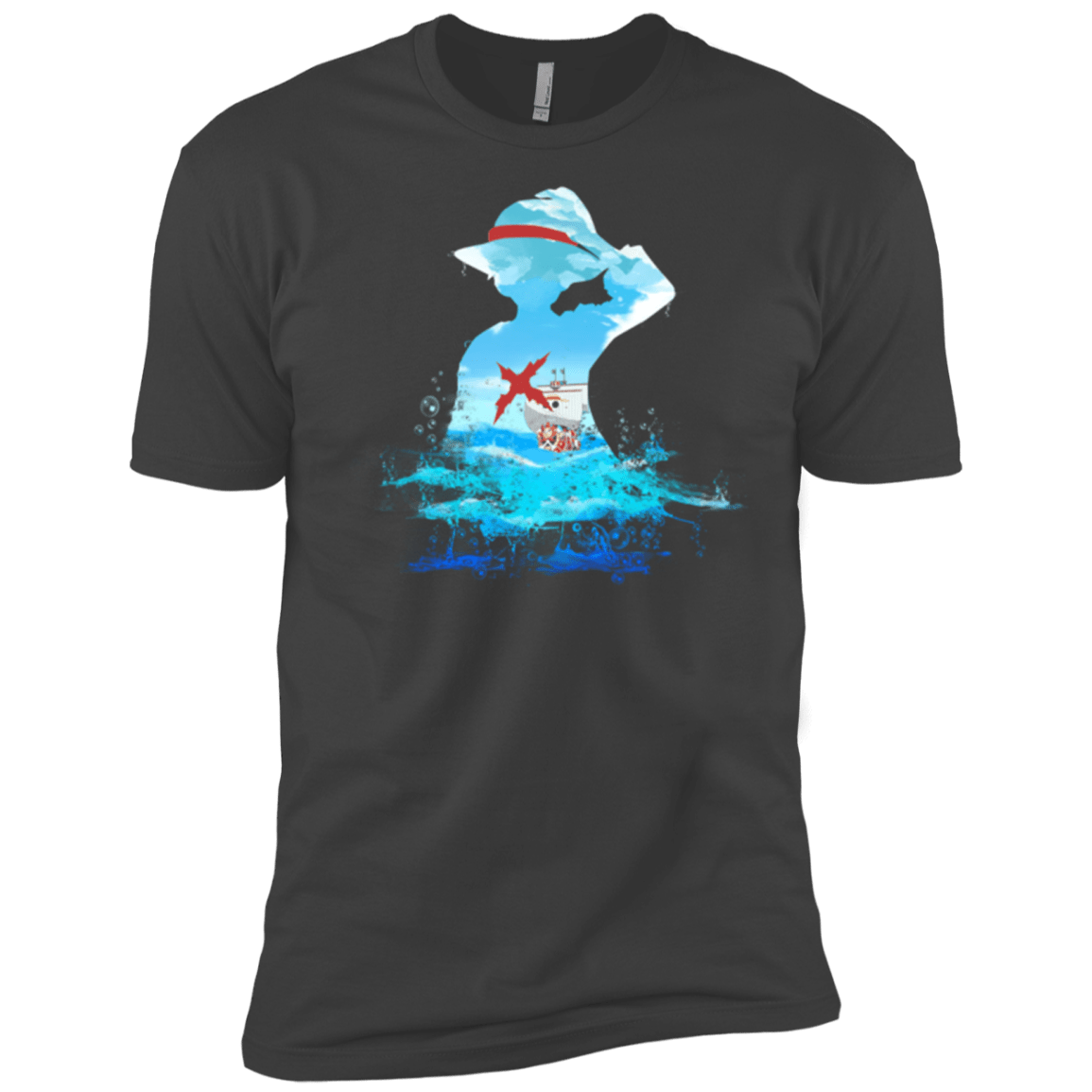 T-Shirts Heavy Metal / X-Small Luffy sea 2 Men's Premium T-Shirt