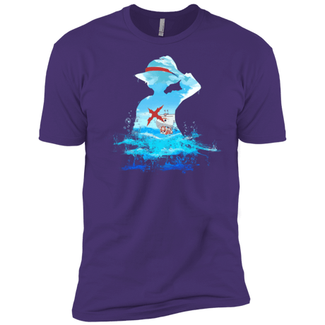 T-Shirts Purple / X-Small Luffy sea 2 Men's Premium T-Shirt