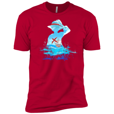 T-Shirts Red / X-Small Luffy sea 2 Men's Premium T-Shirt