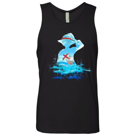 T-Shirts Black / Small Luffy sea 2 Men's Premium Tank Top
