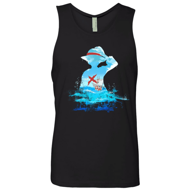 T-Shirts Black / Small Luffy sea 2 Men's Premium Tank Top
