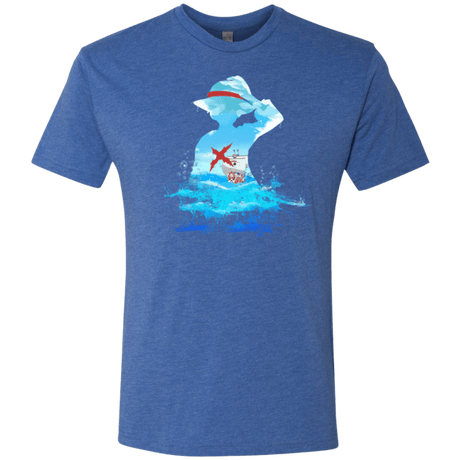 T-Shirts Vintage Royal / Small Luffy sea 2 Men's Triblend T-Shirt
