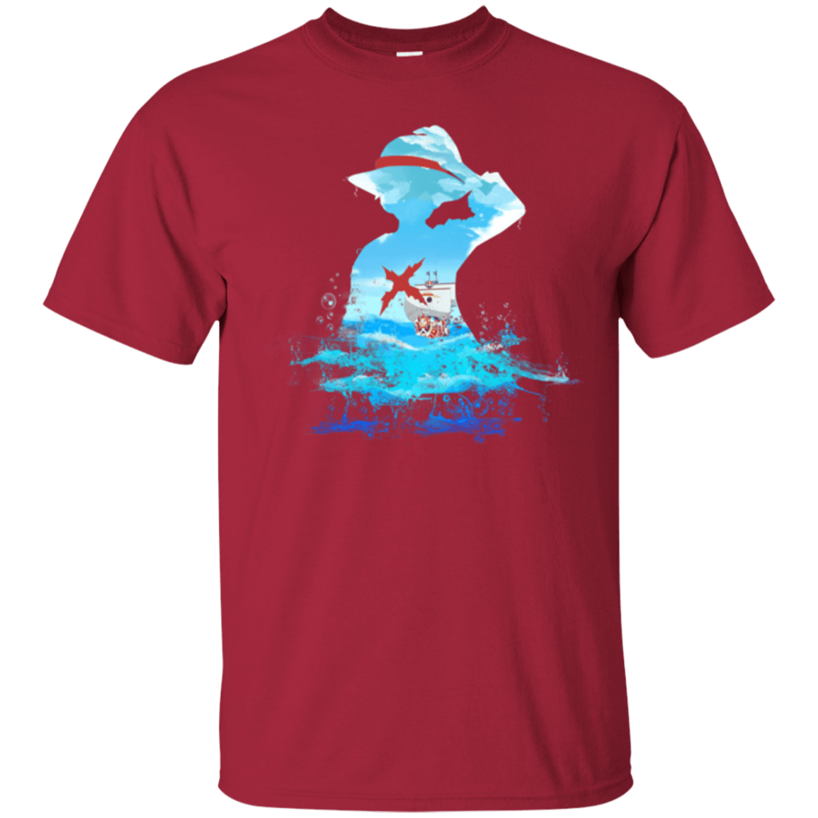 T-Shirts Cardinal / Small Luffy sea 2 T-Shirt