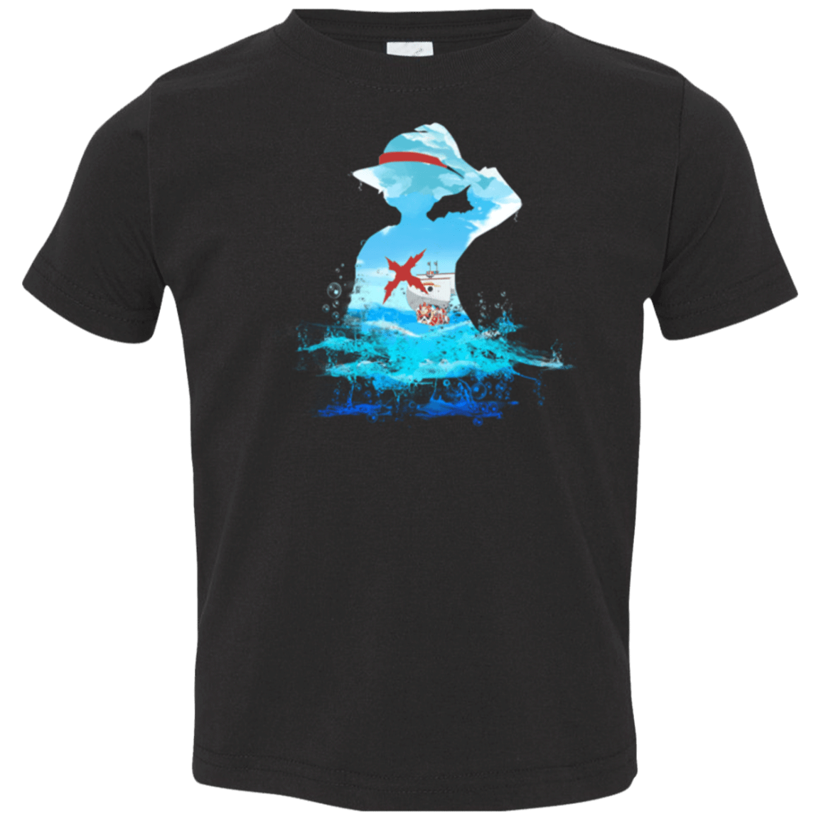 T-Shirts Black / 2T Luffy sea 2 Toddler Premium T-Shirt