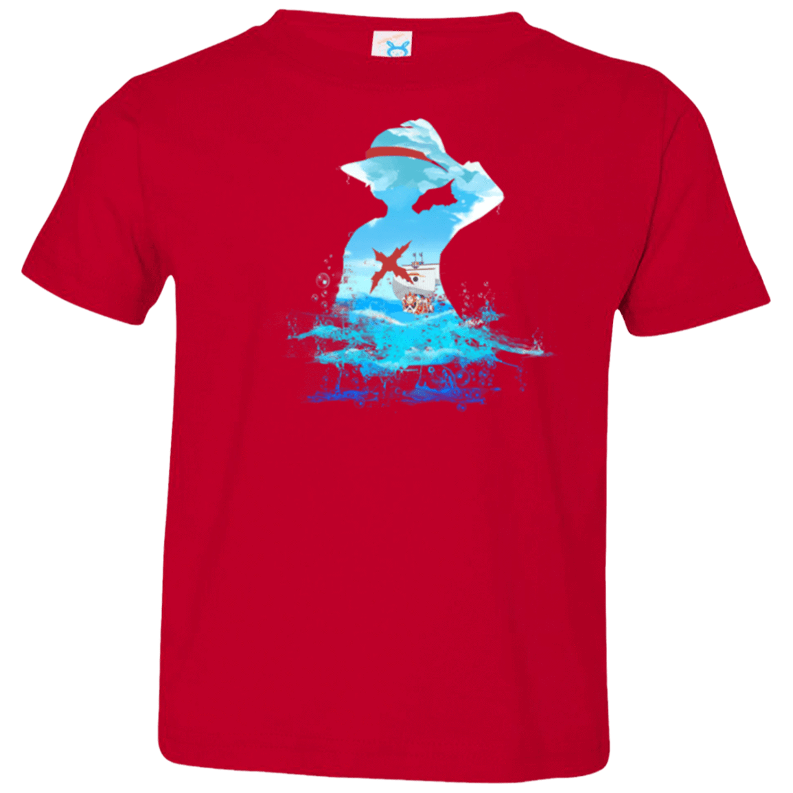 T-Shirts Red / 2T Luffy sea 2 Toddler Premium T-Shirt