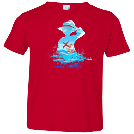 T-Shirts Red / 2T Luffy sea 2 Toddler Premium T-Shirt