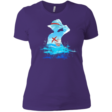 T-Shirts Purple / X-Small Luffy sea 2 Women's Premium T-Shirt