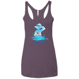 T-Shirts Vintage Purple / X-Small Luffy sea 2 Women's Triblend Racerback Tank