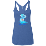 T-Shirts Vintage Royal / X-Small Luffy sea 2 Women's Triblend Racerback Tank