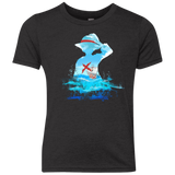 T-Shirts Vintage Black / YXS Luffy sea 2 Youth Triblend T-Shirt
