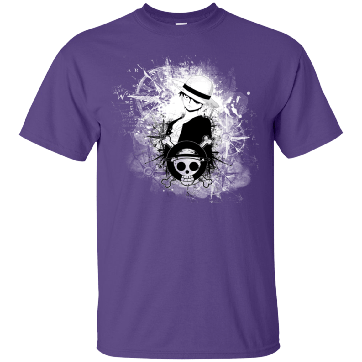 T-Shirts Purple / Small Luffy T-Shirt
