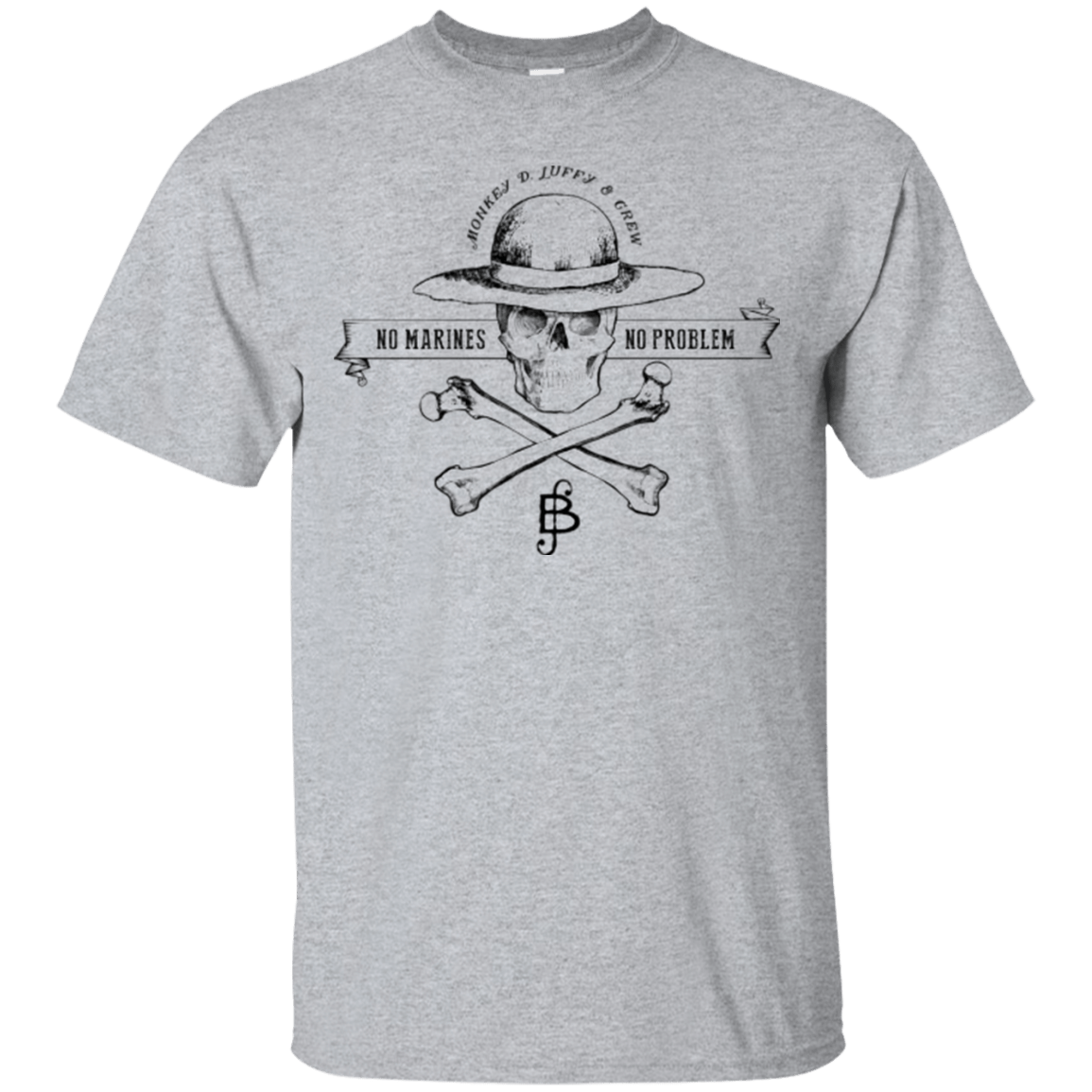 T-Shirts Sport Grey / Small Luffy T-Shirt