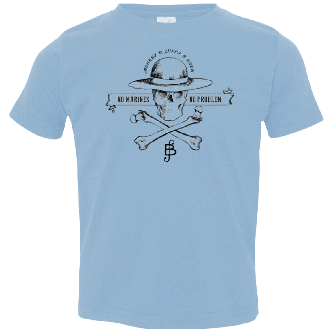 T-Shirts Light Blue / 2T Luffy Toddler Premium T-Shirt