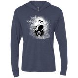 T-Shirts Vintage Navy / X-Small Luffy Triblend Long Sleeve Hoodie Tee