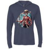 T-Shirts Vintage Navy / X-Small LUFFY Triblend Long Sleeve Hoodie Tee