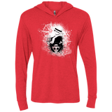 T-Shirts Vintage Red / X-Small Luffy Triblend Long Sleeve Hoodie Tee