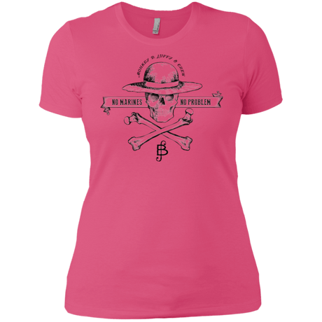 T-Shirts Hot Pink / X-Small Luffy Women's Premium T-Shirt