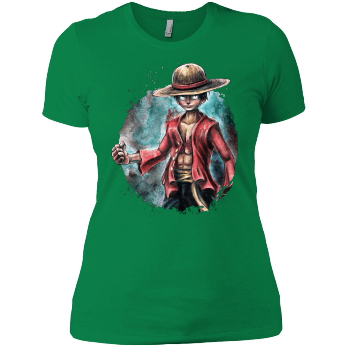 T-Shirts Kelly Green / X-Small LUFFY Women's Premium T-Shirt