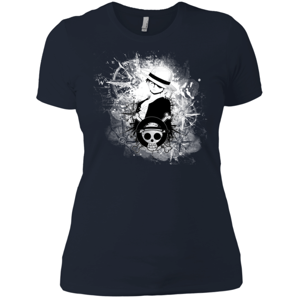T-Shirts Midnight Navy / X-Small Luffy Women's Premium T-Shirt