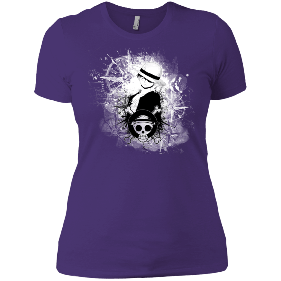 T-Shirts Purple / X-Small Luffy Women's Premium T-Shirt