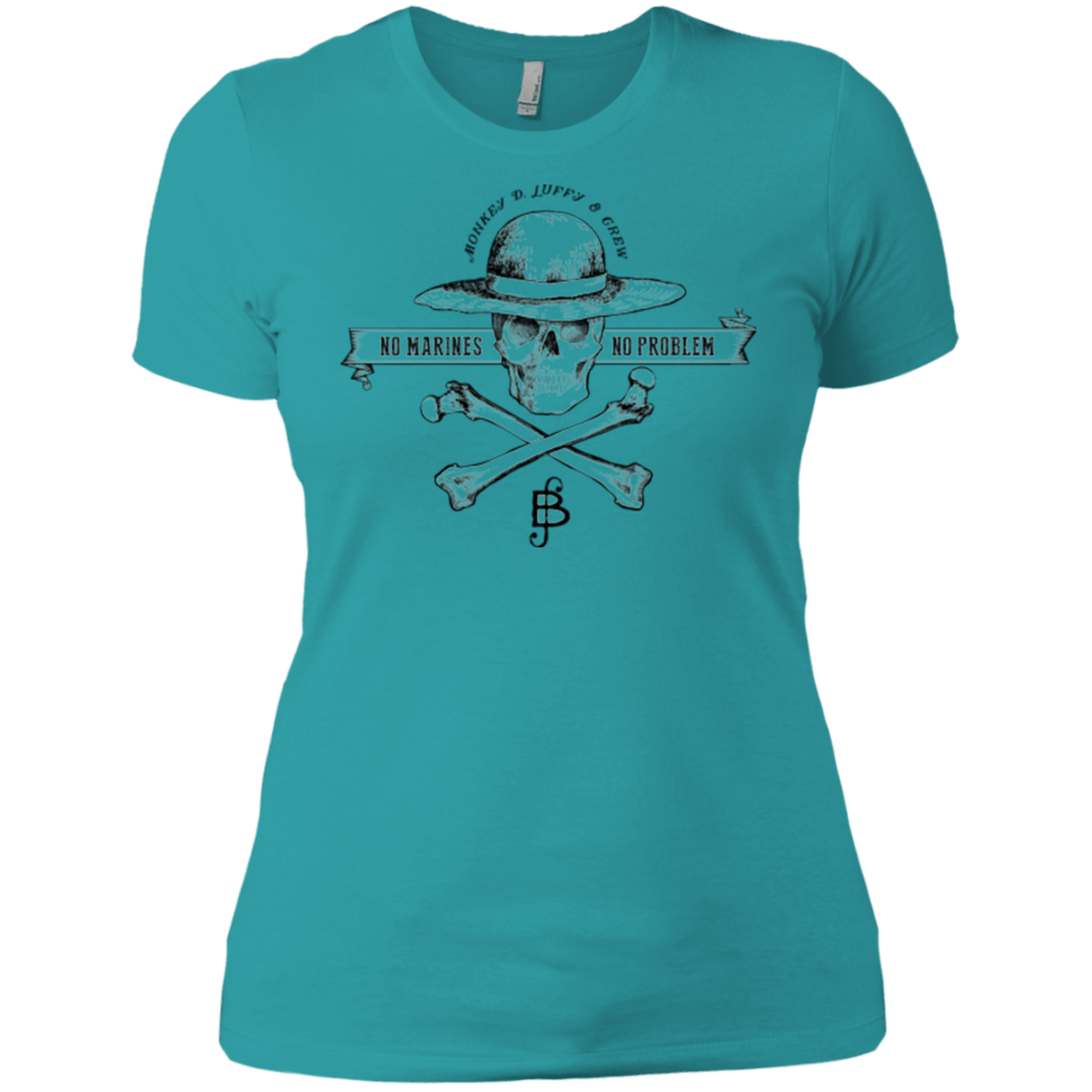 T-Shirts Tahiti Blue / X-Small Luffy Women's Premium T-Shirt