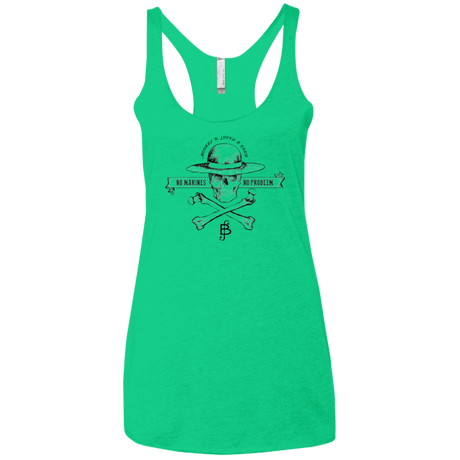 T-Shirts Envy / X-Small Luffy Women's Triblend Racerback Tank