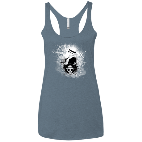T-Shirts Indigo / X-Small Luffy Women's Triblend Racerback Tank