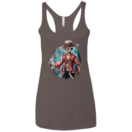 T-Shirts Macchiato / X-Small LUFFY Women's Triblend Racerback Tank