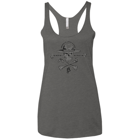 T-Shirts Premium Heather / X-Small Luffy Women's Triblend Racerback Tank