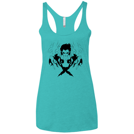 T-Shirts Tahiti Blue / X-Small Luffy Women's Triblend Racerback Tank