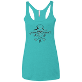 T-Shirts Tahiti Blue / X-Small Luffy Women's Triblend Racerback Tank