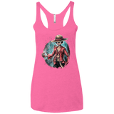 T-Shirts Vintage Pink / X-Small LUFFY Women's Triblend Racerback Tank