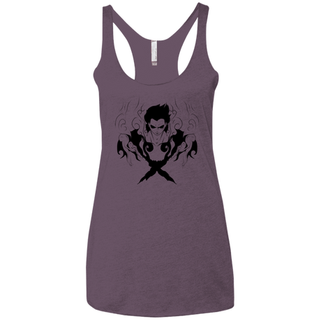 T-Shirts Vintage Purple / X-Small Luffy Women's Triblend Racerback Tank