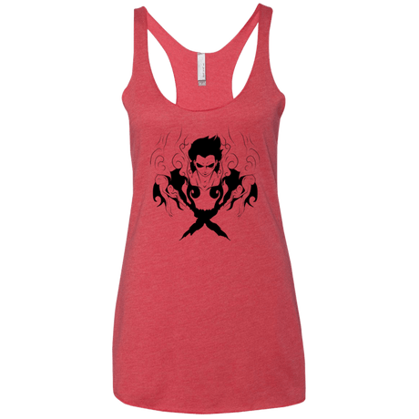 T-Shirts Vintage Red / X-Small Luffy Women's Triblend Racerback Tank