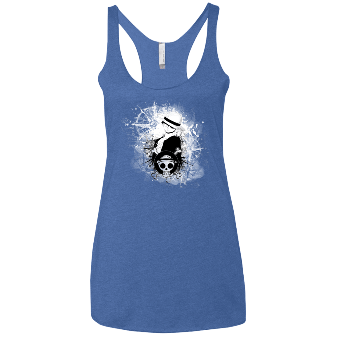 Luffy Women's Triblend Racerback Tank