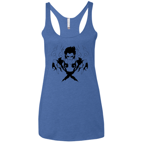 T-Shirts Vintage Royal / X-Small Luffy Women's Triblend Racerback Tank