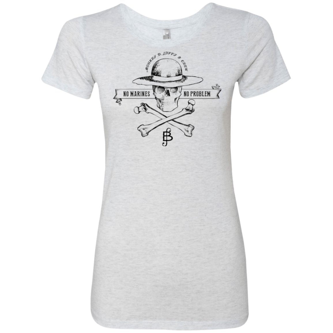 T-Shirts Heather White / Small Luffy Women's Triblend T-Shirt