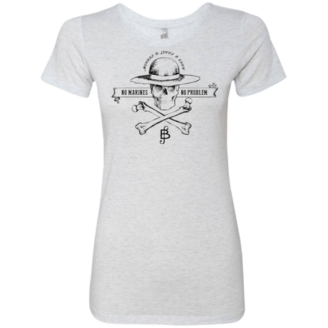 T-Shirts Heather White / Small Luffy Women's Triblend T-Shirt