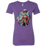 T-Shirts Purple Rush / Small LUFFY Women's Triblend T-Shirt