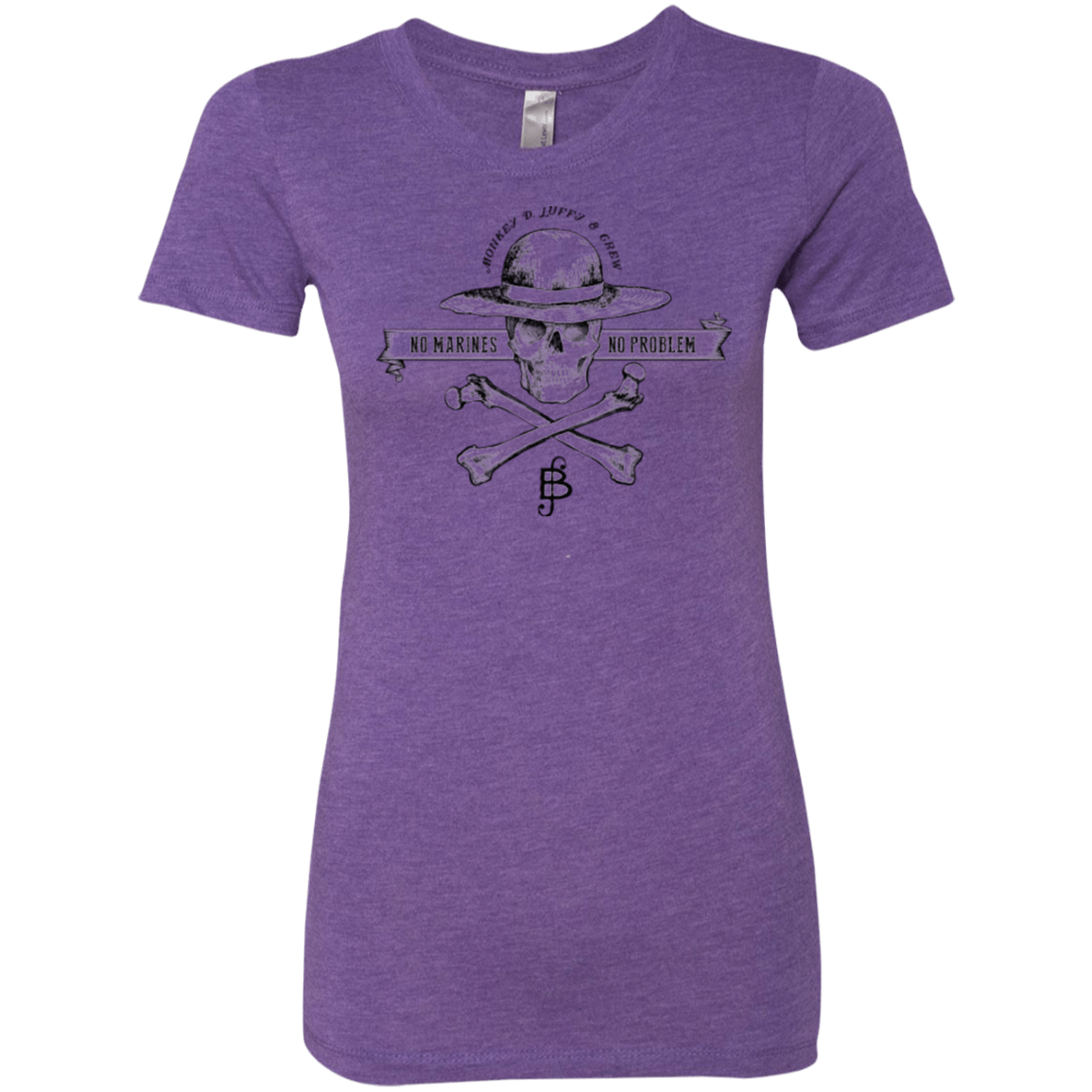 T-Shirts Purple Rush / Small Luffy Women's Triblend T-Shirt