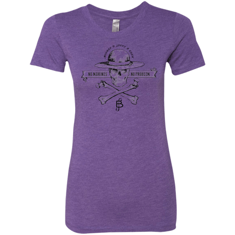 T-Shirts Purple Rush / Small Luffy Women's Triblend T-Shirt