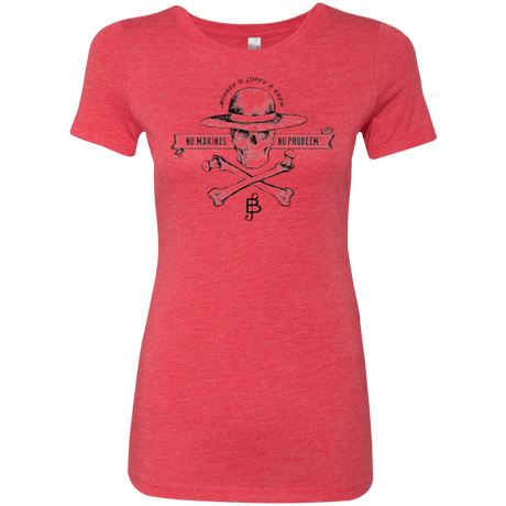 T-Shirts Vintage Red / Small Luffy Women's Triblend T-Shirt