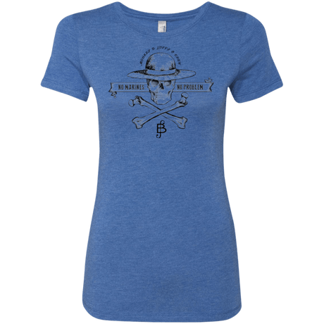 T-Shirts Vintage Royal / Small Luffy Women's Triblend T-Shirt