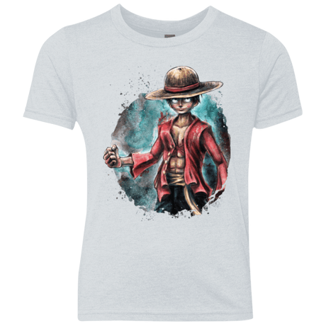 T-Shirts Heather White / YXS LUFFY Youth Triblend T-Shirt