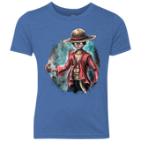 T-Shirts Vintage Royal / YXS LUFFY Youth Triblend T-Shirt