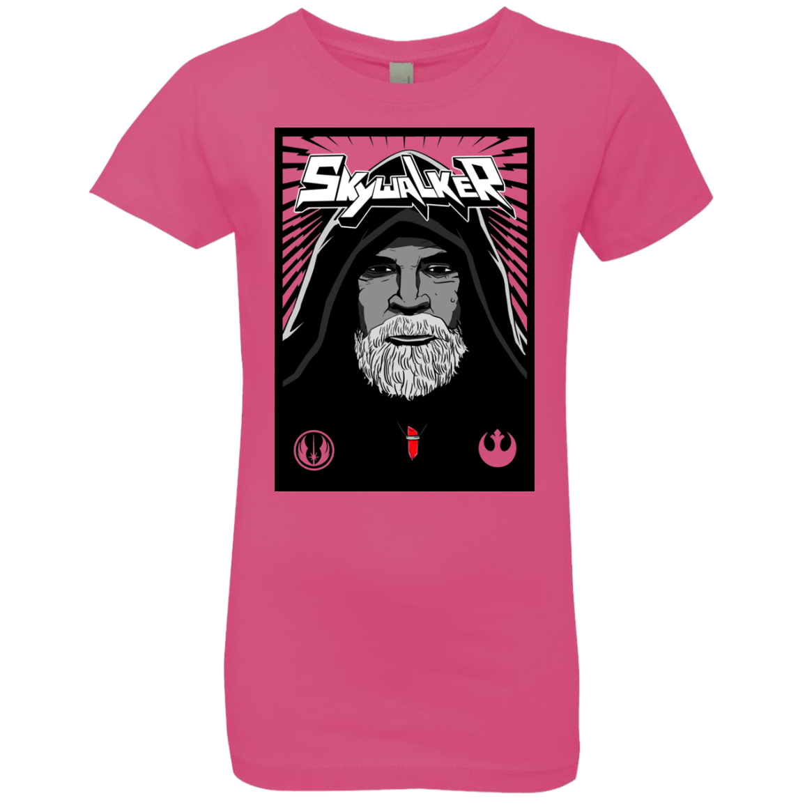 T-Shirts Hot Pink / YXS Luke B Girls Premium T-Shirt