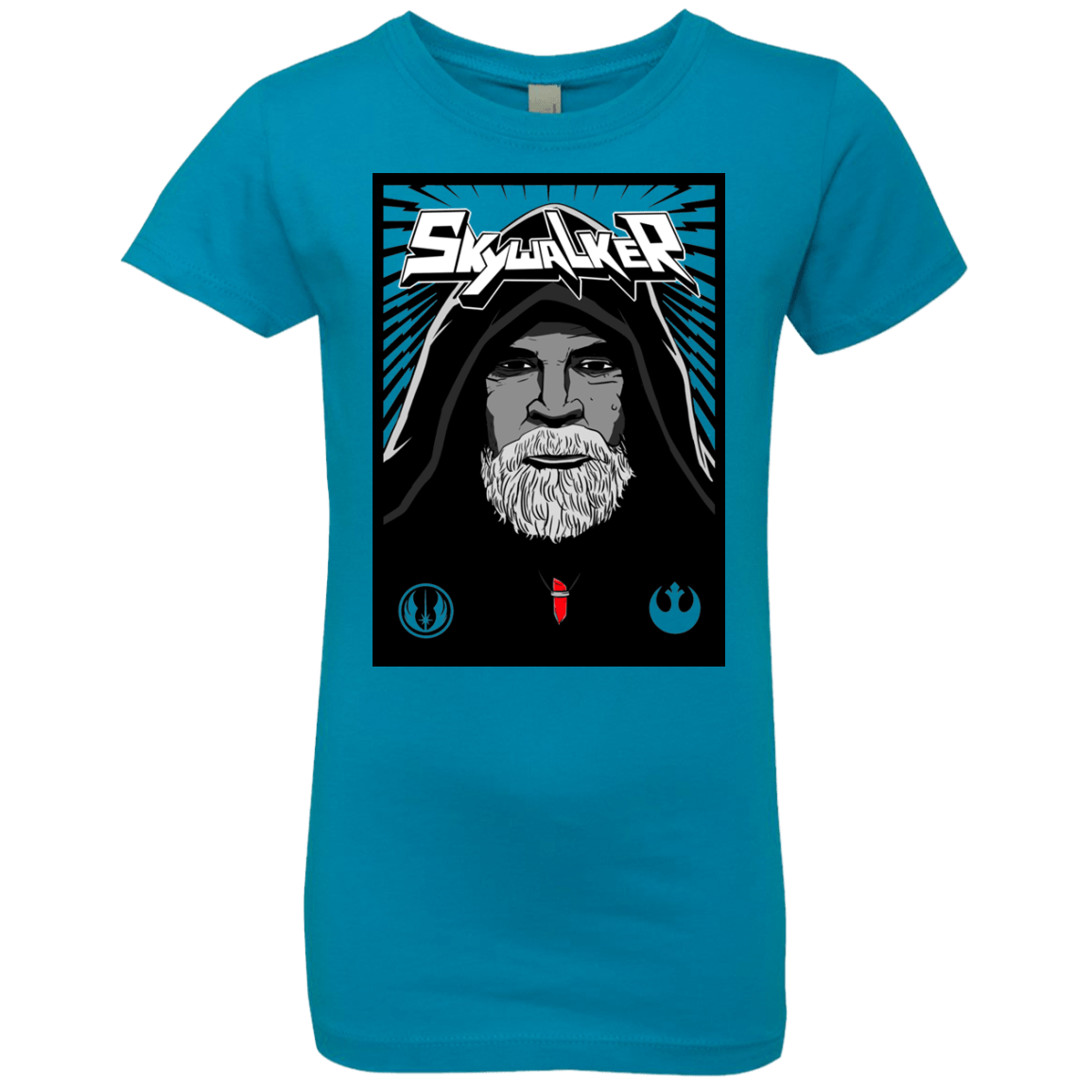 T-Shirts Turquoise / YXS Luke B Girls Premium T-Shirt