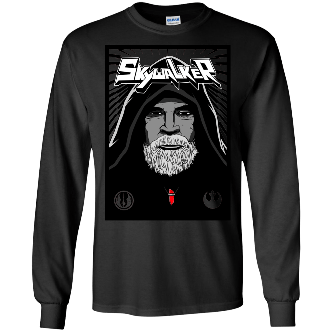 T-Shirts Black / S Luke B Men's Long Sleeve T-Shirt