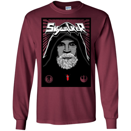 T-Shirts Maroon / S Luke B Men's Long Sleeve T-Shirt