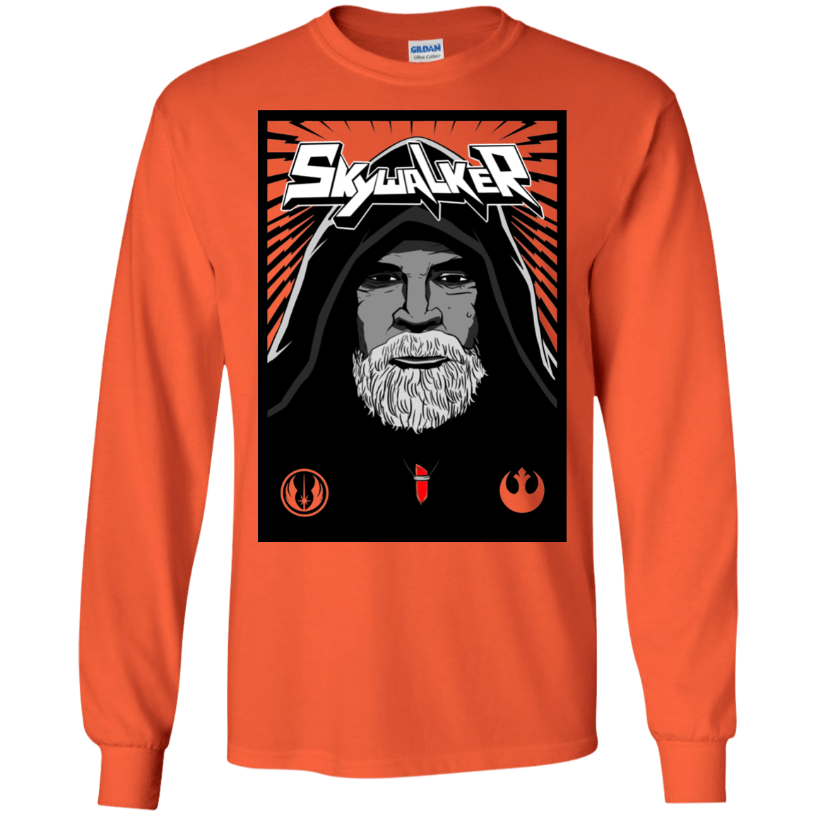 T-Shirts Orange / S Luke B Men's Long Sleeve T-Shirt